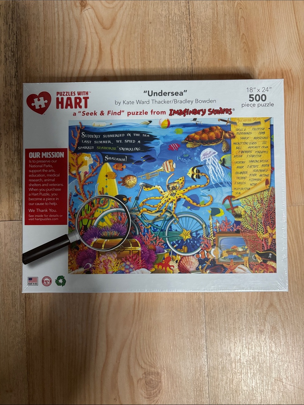 “Undersea” 500 piece puzzle